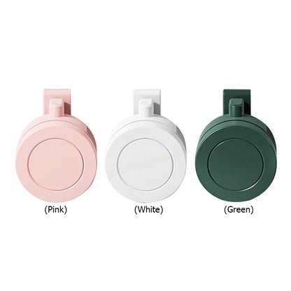 Mini Clip Fan Hanging Waist Neck Fan Girl Electric Air Cooling Fan 900mah USB Leafless Fan 3 Speeds Portable Cooler Air