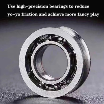 Yoyo Professional Magic Metal Yoyo With 10 Ball Bearing Alloy Aluminum High Speed Unresponsive Yoyo Classic Toys For Kids