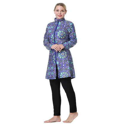 Muslim Swimming Suit for Women Cover Ups Swimwear Abaya Abayas Hijab Long Sleeve Modest Swimsuit Burkini Islamic Designer Hijabs