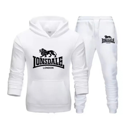 Animal Leopard 2025 Spring Autumn high-quality casual men s sportswear set printed men s hoodie two-piece set sweatshirt