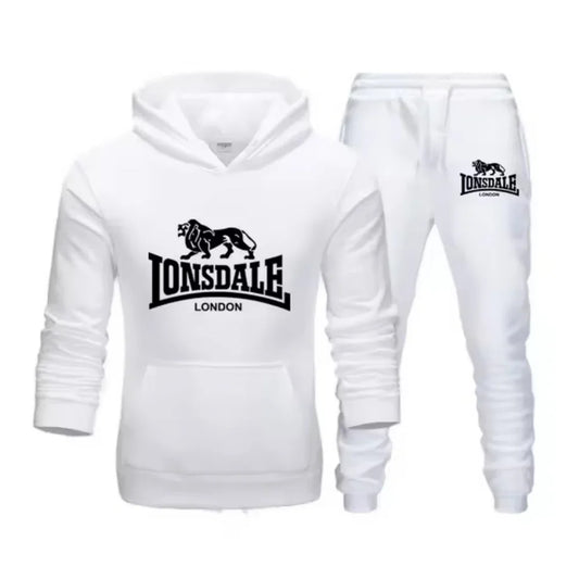Animal Leopard 2025 Spring Autumn high-quality casual men s sportswear set printed men s hoodie two-piece set sweatshirt