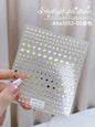 1PCS Laser Starburst Star Adhesive Nail Sticker 3D Nail Art Decoration Flashing Silver Flame Butterfly Nail Decal Press on Nails