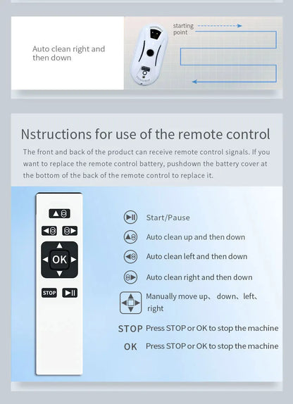 Window-cleaning robot, ultra-fine cleaning robot, window-cleaning robot, window-cleaning robot