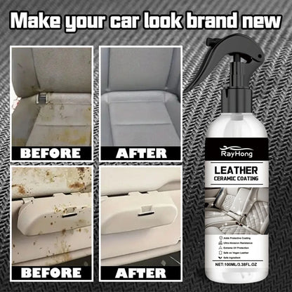 Multi Purpose Car Interior Cleaner Spray Wash Free Ceiling Leather Fabric seat cleaner powerful stain removal Detailing Liquid