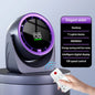 Mini Digital Display Fan Desktop Remote Control 720°Rotation Type-C Rechargeable Electric Fans Portable Wall Hanging With Clip