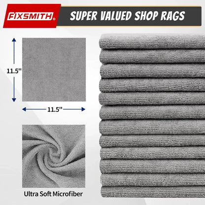 Thicken Microfiber Cleaning Cloths Lint Free Microfiber Cleaning Towel Cloths Reusable Cleaning Towels Absorbent for Car Window