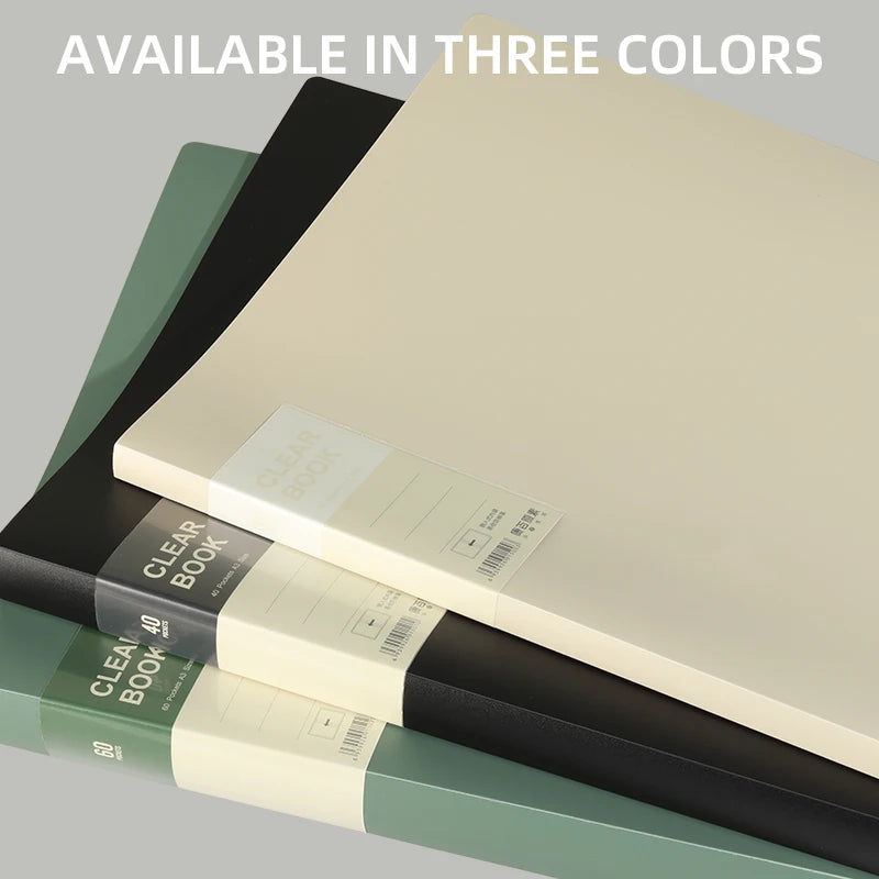 A3 Side-Entry Art Portfolio for Students - Painting Folder, Poster, Sketch Paper, Insert Pockets, Certificate Holder 20-60Pages