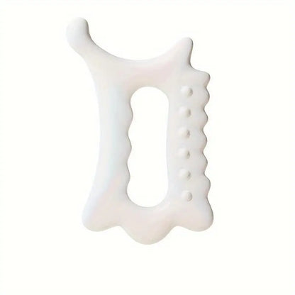 Ergonomic Versatile Handheld Gua Sha Board for Face & Body - Non-Ceramic, Gua Sha Massage Tool, Relaxation and Beauty Massager