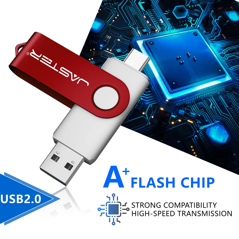 Free Custom Logo TYPE-C USB Flash Drive 128GB USB-C Pen Drive 64GB White Purple Memory Stick 32GB 16GB Pendrive Storage Device