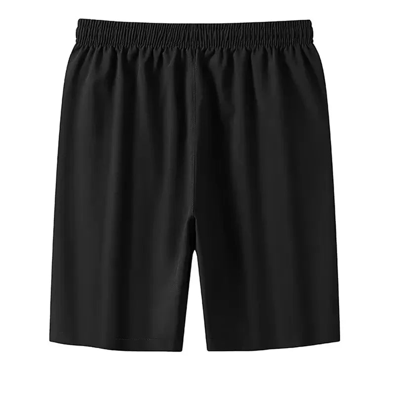 1pc/2pcs Summer Men's Quick Dry T-shirt Shorts Plus Size Short-sleeve Tee Sport Set Casual Shirt Elastic Waist Pant Male Clothes