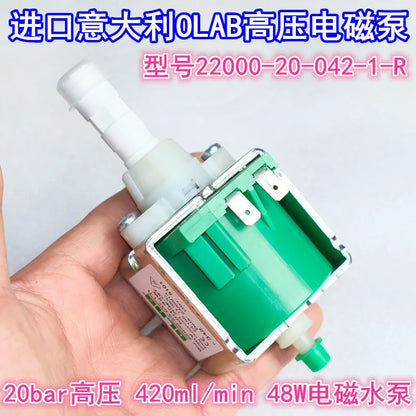 Italy OLAB High-pressure 20bar Electromagnetic Water Pump 22000-20-042-1-R Booster Pump 48W