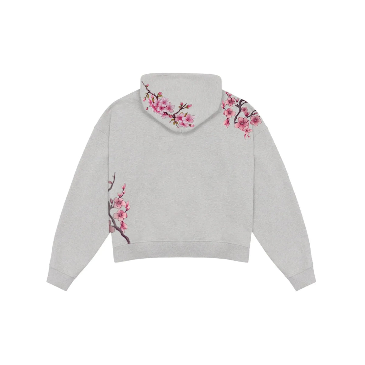 2025 Autumn/Winter Fashion Cherry Blossom Embroidery Patch Zipper Hoodie for Men and Women Y2K Harajuku Retro Gothic Casual Clow