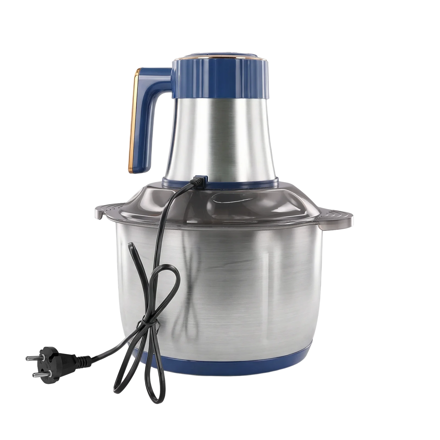 Podofo 5L Electric Meat Grinder Food Chopper Vegetable Chopper 5 Speed 6 Blades Meat Mincer Mixer Electric Dicer Stainless Steel