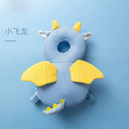 Summer Baby Head Protector Safety Pillow for Toddlers Soft PP Cotton Cartoon Backpack Cushion Infant Child Security Headgear Kid