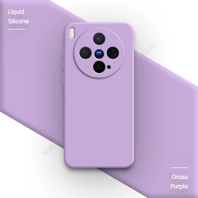 Soft Silicone Classic Case for VIVO X300 5G X300 Pro 5G Original Square Liquid Camera Protection High Qualtiy X300Pro Back Cover