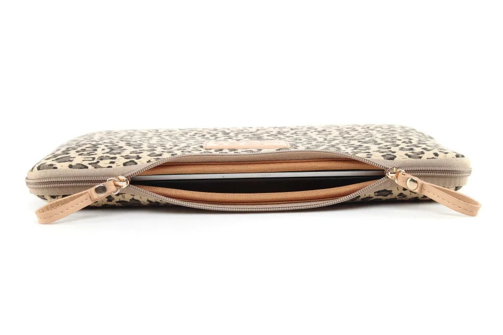 Fashionable classic charm leopard print notebook inner bag iPad/11/13/14 inch 15.6-inch computer bag for men and women