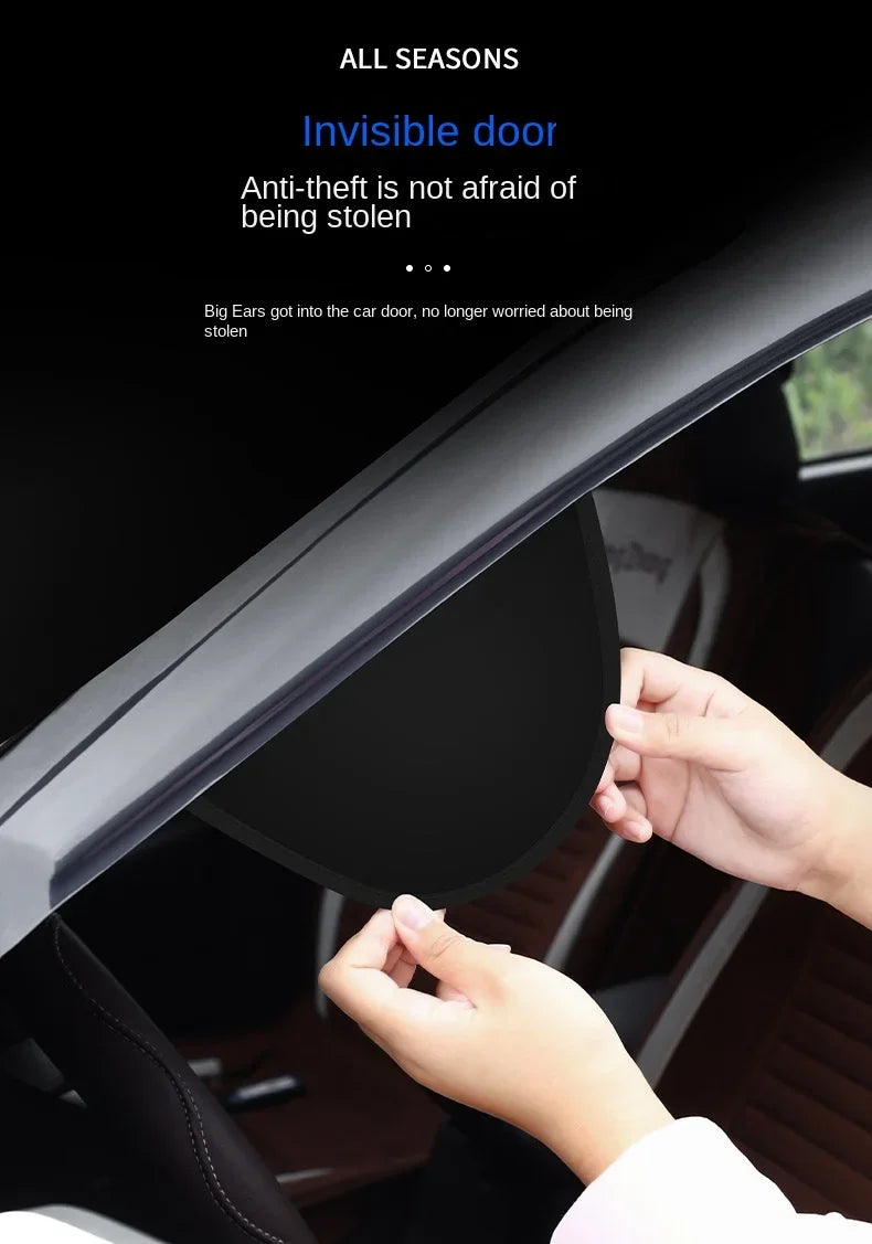 Magnetic Car Snow Shield Car Sun Shield Thickened Frost Protection and Sun Protection Car Cover