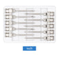 1-10Ml Automatic Veterinary Continuous Syringe / 10Pcs Needles Adjustable Animal Vaccine Injection Livestock Pig Cattle Sheep