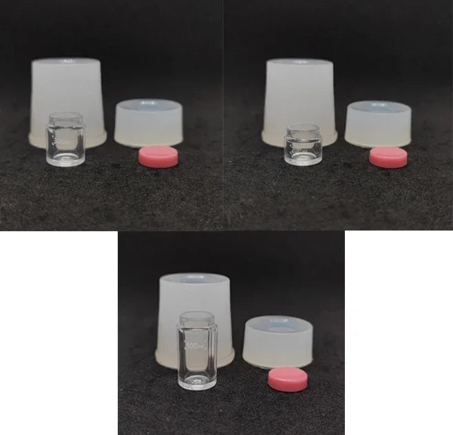 Miniature Food Play Mini Vintage Plate Fruit Plate Dinner Plate Doll House Mini Baking Baking Pan Organizer Jar Silicone Mold