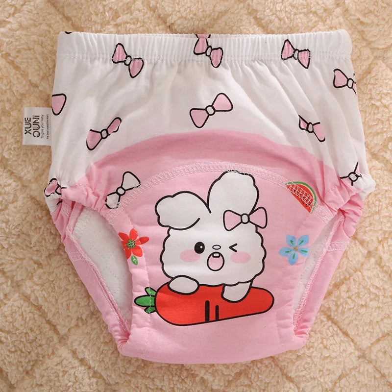 Baby Waterproof Diapers Pee Shorts Underwears Reusable Soft Ecological Cotton Toddler Potty Training Pants For Boys Girls