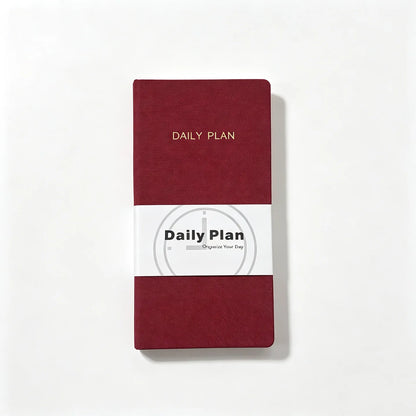 Undated Weekly Fabric A6 Journal - Portable Pocket-Sized Planner for Notes, Goals & Daily Flow Linen Weeks Planning System