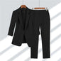 Unisex Oversized Blazer Suits Two 2 Pcs Sale Autumn Spring Women Men OL Blazer& One Button Straight Pant Suits JYFS-8752