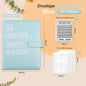 Save Savings Challenges Loose-Leaf Binder Budget Binder with Cash Envelopes Money Organizer System 100 Envelope Challenge Binder