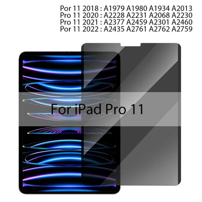 Privacy Screen Protector for 2024 iPad Air Pro 11 13 Magnetic Anti-peep Anti-Glare Film for Mini 6 Air 2/3/4/5 10th 10.5 12.9''