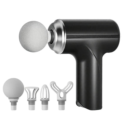 USB Portable Electric Massage Gun Mini Fascia Gun High Frequency Vibration Body Massage Gun Muscle Relaxation Fascia masajeador