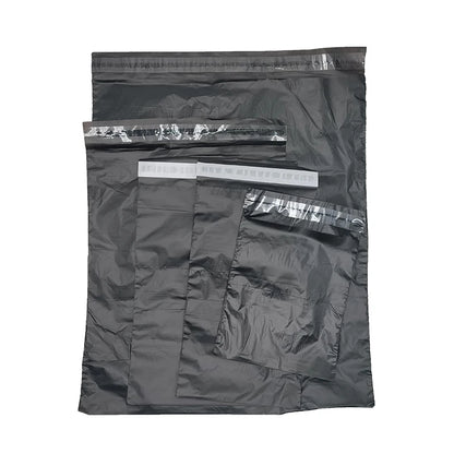 10 Pcs Black Courier Bag Express Envelope Storage Bags Mail Bag Mailing Bags Self Adhesive Seal Plastic Packaging Pouch