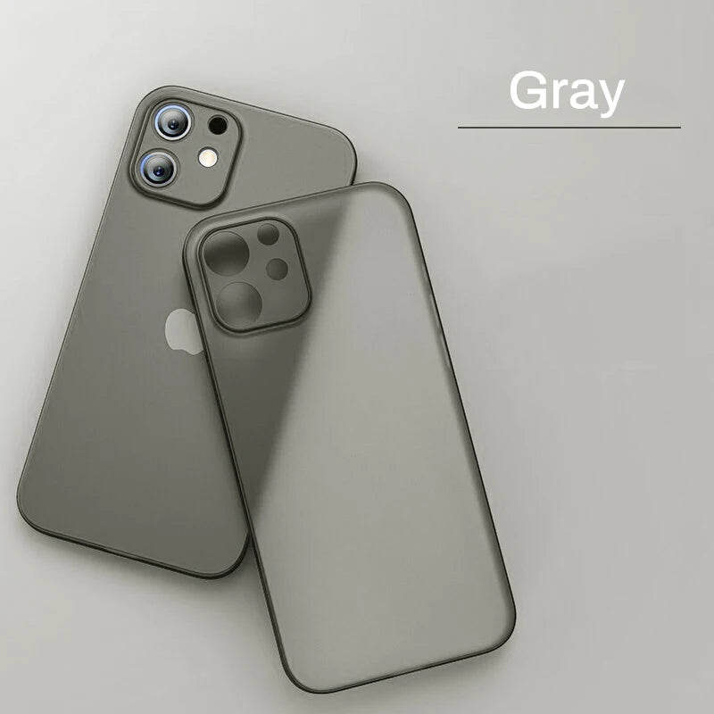 New Ultra Thin Matte Phone PP Case For Iphone 11 12 13 14 15 16 17 Air plus Pro Max Mini X Xr XsMax Slim Cover Cases