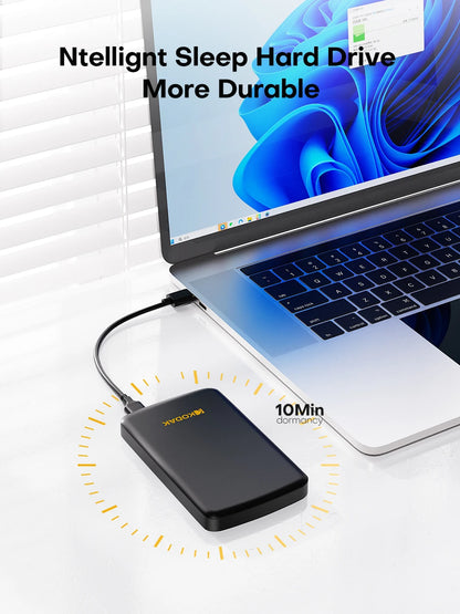 Kodak Portable External Hard Drive HDD P150 5Gbps USB3.0 External Hard Disk 500G 1TB Large-capacity Storage PS4/Xbox/PC