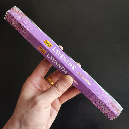 T Fragrances India Incense Stick Handmade Aromatherapy Sticks 20 Sticks Per Box Sandalwood Lavender Meditation Incenses