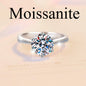 Moissanite Couple Ring For Women Man 925 Silver Stone Match Dia Wedding Band Bride S Sterling Silver White Gold 2.00ct