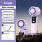 New Ice Cooling Handheld Fan 100 Speeds Turbo Portable USB Desk Fan Foldable/Hangable for Outdoor Fast Chill Ice Compress