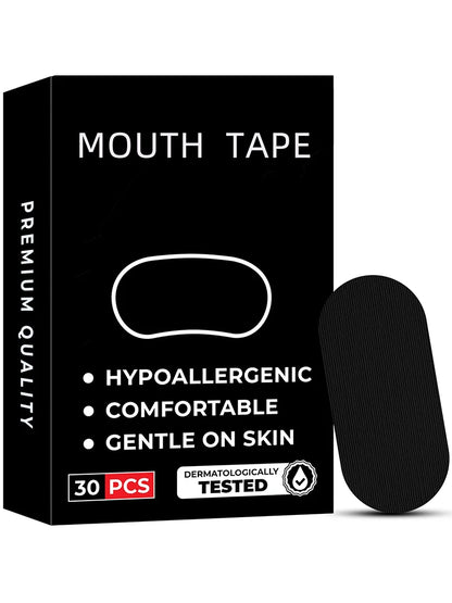 30/60Pcs Anti Snoring Sleep Mouth Tape Best Breathing Nasal Strips Medical Grade Improved Sleeping Snoring Relief