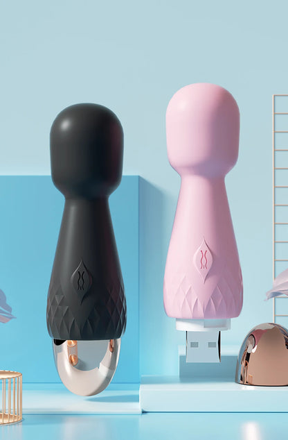 10 Modes Strong Vibration Mini Vibrator Magic Stick USB Charging Massager Clitoris G-Spot Vibrators Sex Toy For Women Adults 18