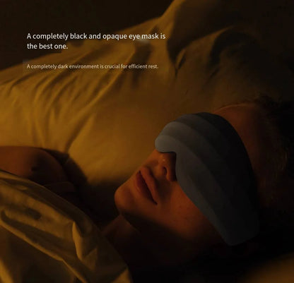 HOMEFISH Eye Mask Sleep 3D Stereoscopic Sleep Aid for Men Women Adult Portable For Sleeping Block Out Light Eye Mask Travel
