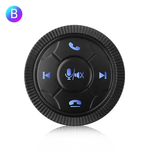 Junsun Universal Car Wireless Steering Wheel Control Button for for Android Autoradio 8 Key Functions Cup Shape With LED Light