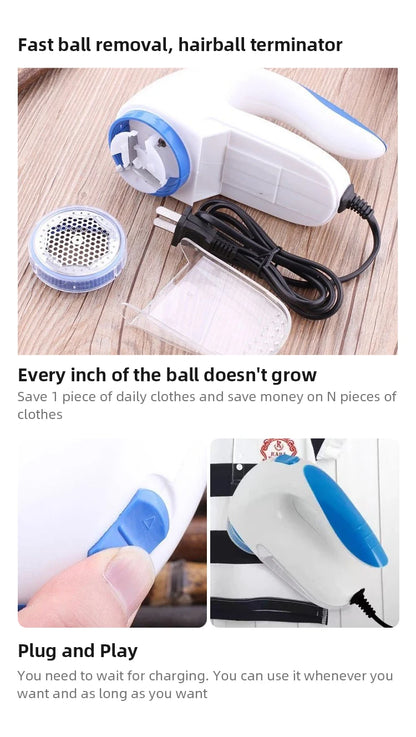 Portable Household Hair Ball Trimmer Electric Lint Remover Sweater Shaver Clothes