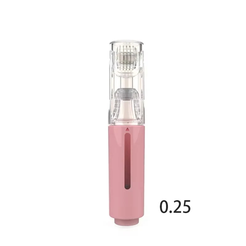 105 Pins Derma Microneedle Roller Titanium Needle Roller Lip Roller Beard Growth Roller Beard Hair Treatment & Serum Applicat