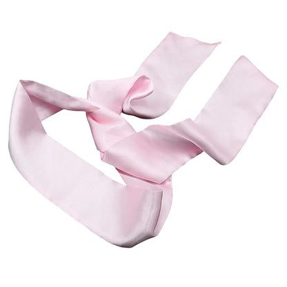 Erotic Fabric Solid Colour Eye Mask with Fetish Slave Cosplay Binding Sex Toys for Couple Bdsm Blindfold Flirting Sexy Costume