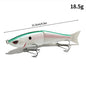 11.5cm/18.5g Balam Glide Bait Catfish Joint Giant Hard Bait Swimbait for Pike Bass Saltwater Glide Bait Leurre De Pêche