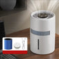 HOMEFISH Home Office Desktop Fog Free Humidifier Air Purifier for Bedroom Car - Safe for Pregnant Women Mothers Babies