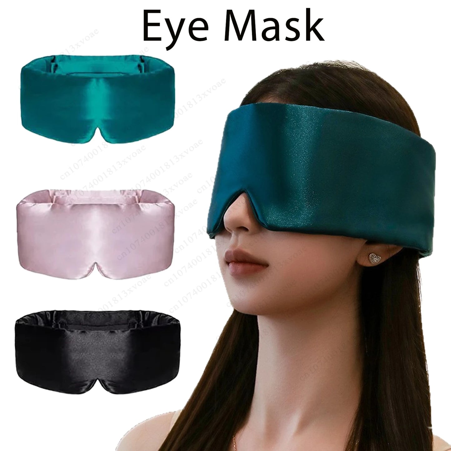 Eyepatch Sleep Mask for Eyes Cover Mask Sleep Shade Eyes Blocking Light Eyemask Soft Padded Travel Sleeping Aid for Eye mask