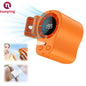 360 Rotatable Semiconductor Cooling Fan USB Rechargeable Clip Fan Quiet Design with LED Screen for Car & Camping