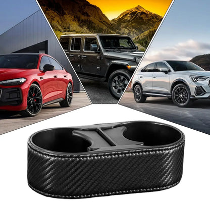 Automotive Cup Holders Double Vehicle Cup Holder Console Organizer Automotive Fixed Beverage Bracket for Golf Cart Trip Daily
