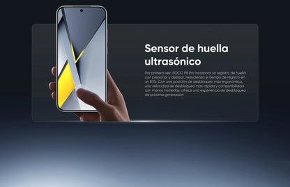 Global Version POCO F8 Pro 5G Smartphone Snapdragon® 8 Elite 6.59" Eye-care AMOLED display 6210mAh 100W HyperCharge IP68 NFC