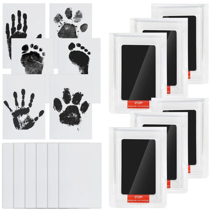 Baby Inkless Hand and Footprint Kit, Ink Pad Paw Print kit for Dogs, Dog Nose Print Kit, Dog Paw Print Kit - Baby Footprint Kit