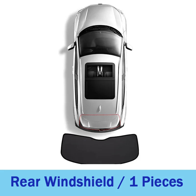 For Leapmotor C10 2024 2025 2026 Car Sunshade Curtains Cover Windshield Anti-UV Tool Visors Privacy Shield Part Auto Accessories